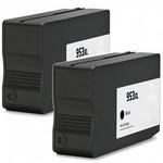 High Capacity Set of 2 Black Cartridges (HP 953XL)